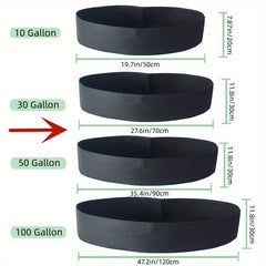 1pc Garden Vegetable Planting Bag Non-woven Felt Planting Bag