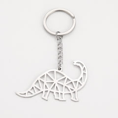 COOLTIME Stainless Steel Brachiosaurus Keychain
