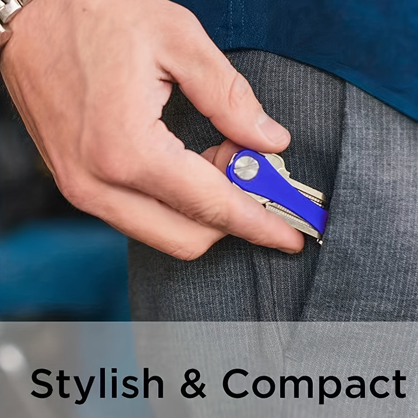 Metal Key Holder Classic Key Chain For Men