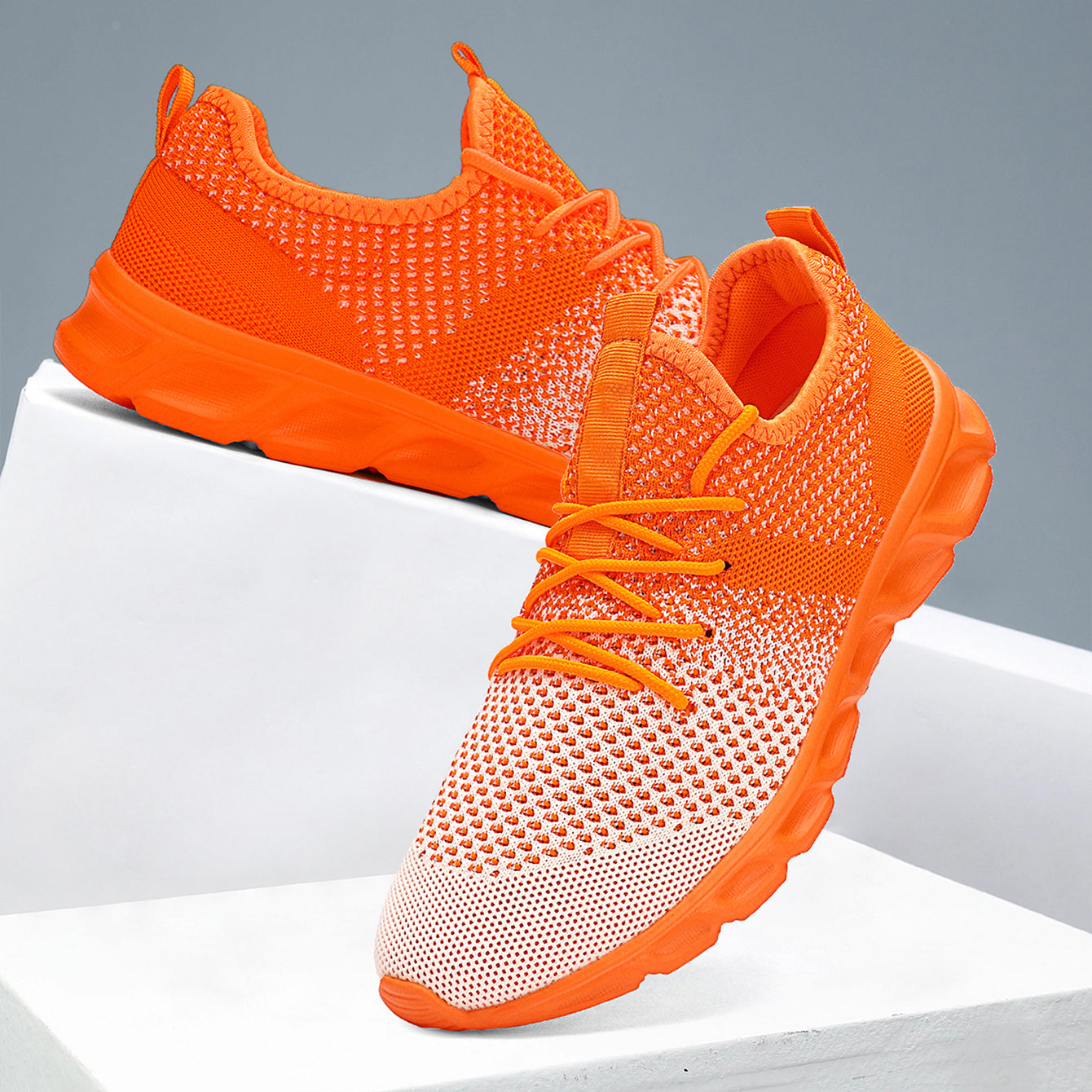 Men's Lightweight Breathable Running Sneakers Walking Shoes