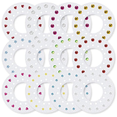 180PCS Diamond Toy Set DIY Girls Hair Styling Tool & Refill Set
