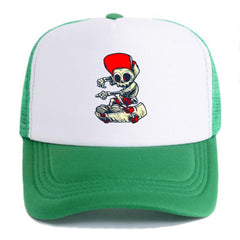 Unisex Mesh Sunshade Adjustable Baseball Cap Outdoor Sport Embroidery