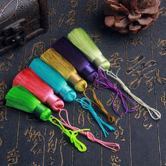 Colorful Thread Tassel for DIY Earrings Bracelet Necklace