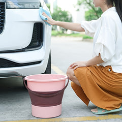 Portable Foldable Bucket Car Wash Travel Fishing Bucket