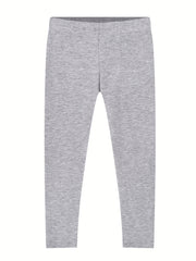 Girls' Cropped Leggings 4-Pack High Stretchy Slim Fit 2-8 Years Old