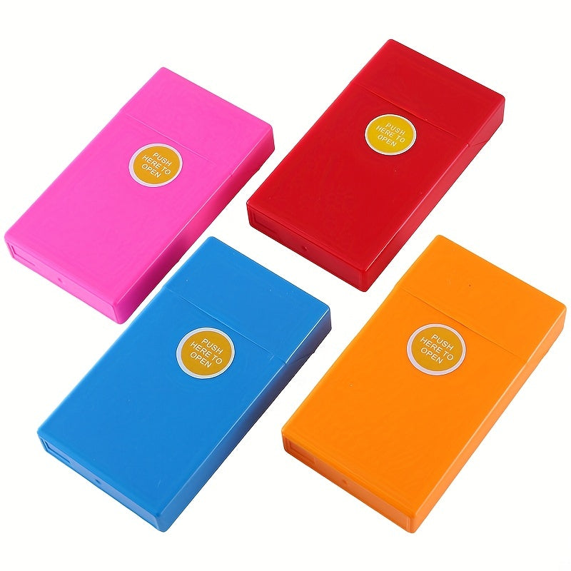 Thin Cigarette Case Plastics Portable Extended Waterproof Cigarette Case For Men