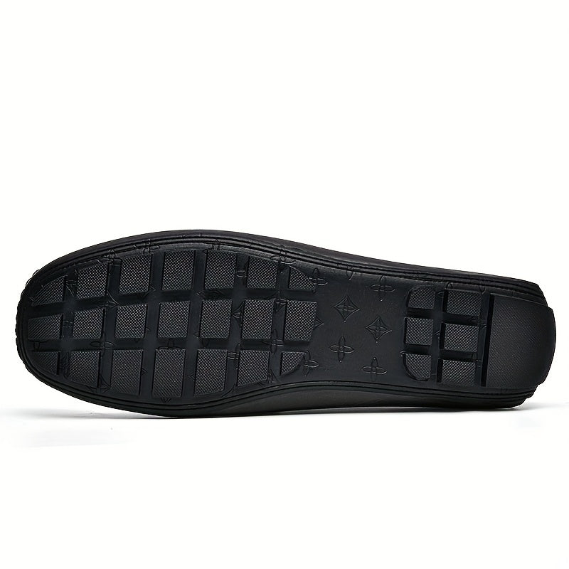 Men's Slip On Bit Loafer Shoes Casual Anti Skid Rubber Sole