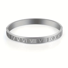 Stainless Steel Golden Men's Bangle