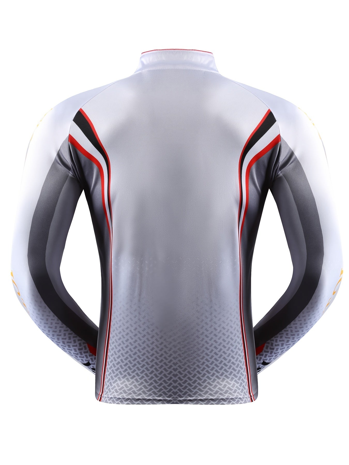 Men's UPF 50 Sun Protection Shirt Zip Up Rash Guard Long Sleeve