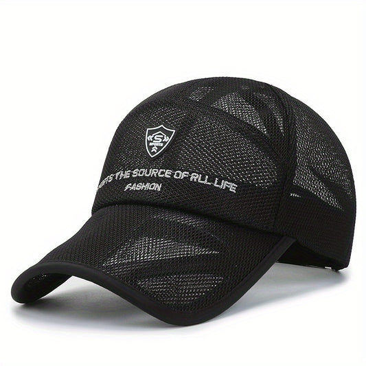Men's Breathable Mesh Baseball Cap Sunscreen Fishing Cap