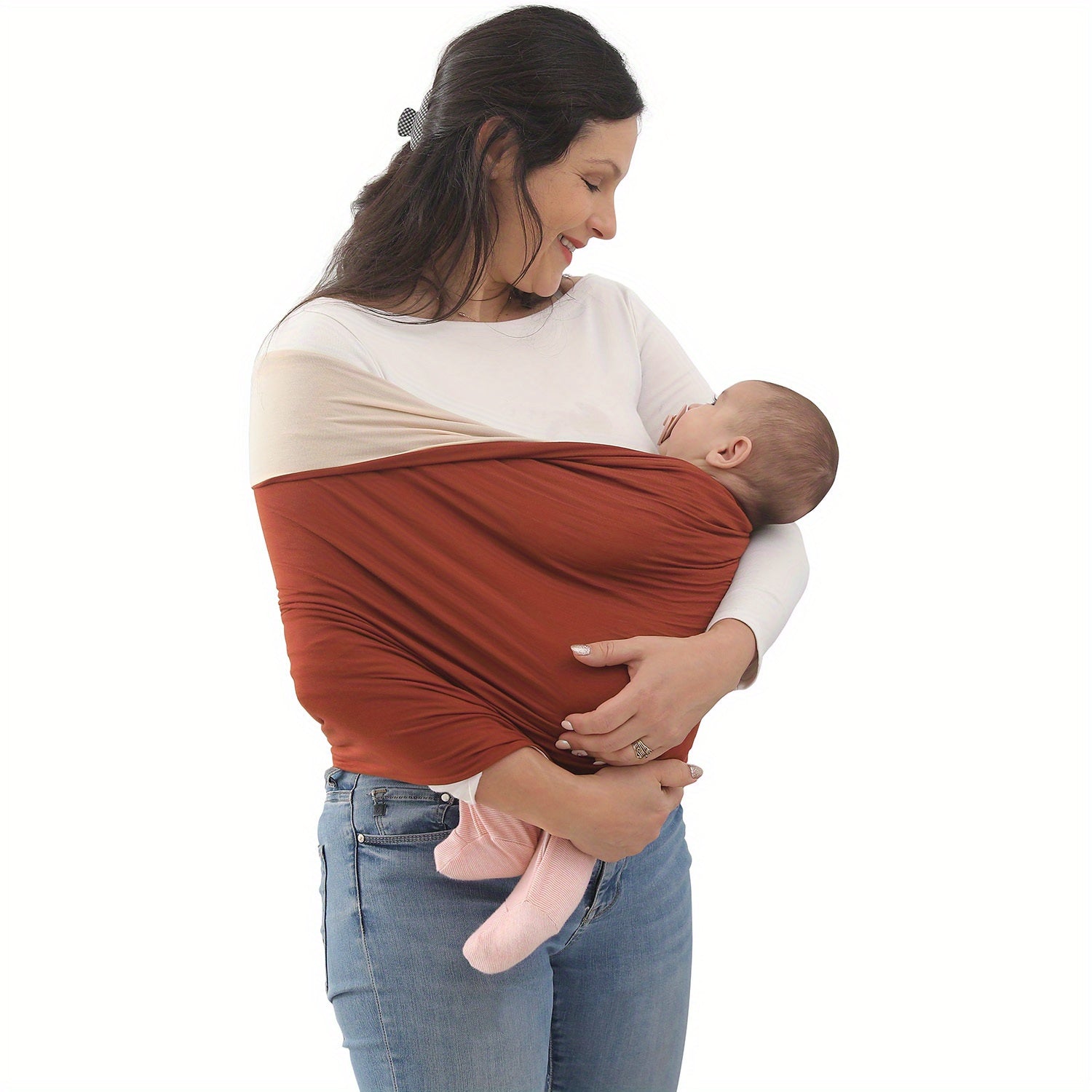 Baby Back Towel Sling Rayon Front Solid