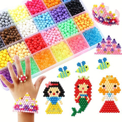 1000 Magical Water Mist Magic Beads Diy Puzzle Toys