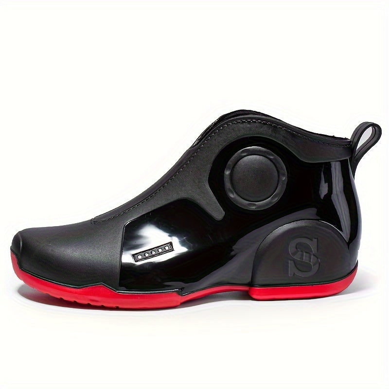 Women's Short Tube Rain Boots Waterproof Work Outdoor Rubber Shoes