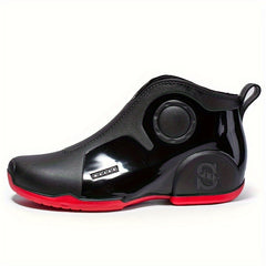 Women's Short Tube Rain Boots Waterproof Work Outdoor Rubber Shoes