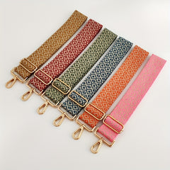 Vintage Print Shoulder Bag Strap Lightweight Durable Reusable