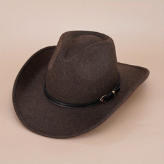 Vintage Felt Hat Cowboy Hat Jazz Fedora Cap