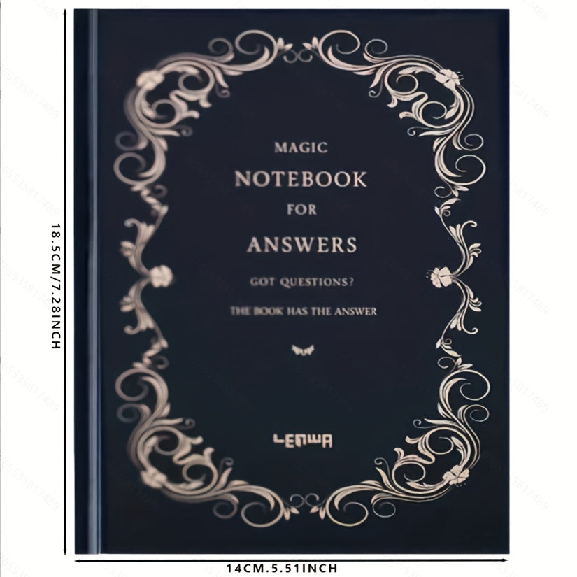 4 Answer Book Notebook - Find Your Answer, Guide Your Way, Inner Destiny, Magic