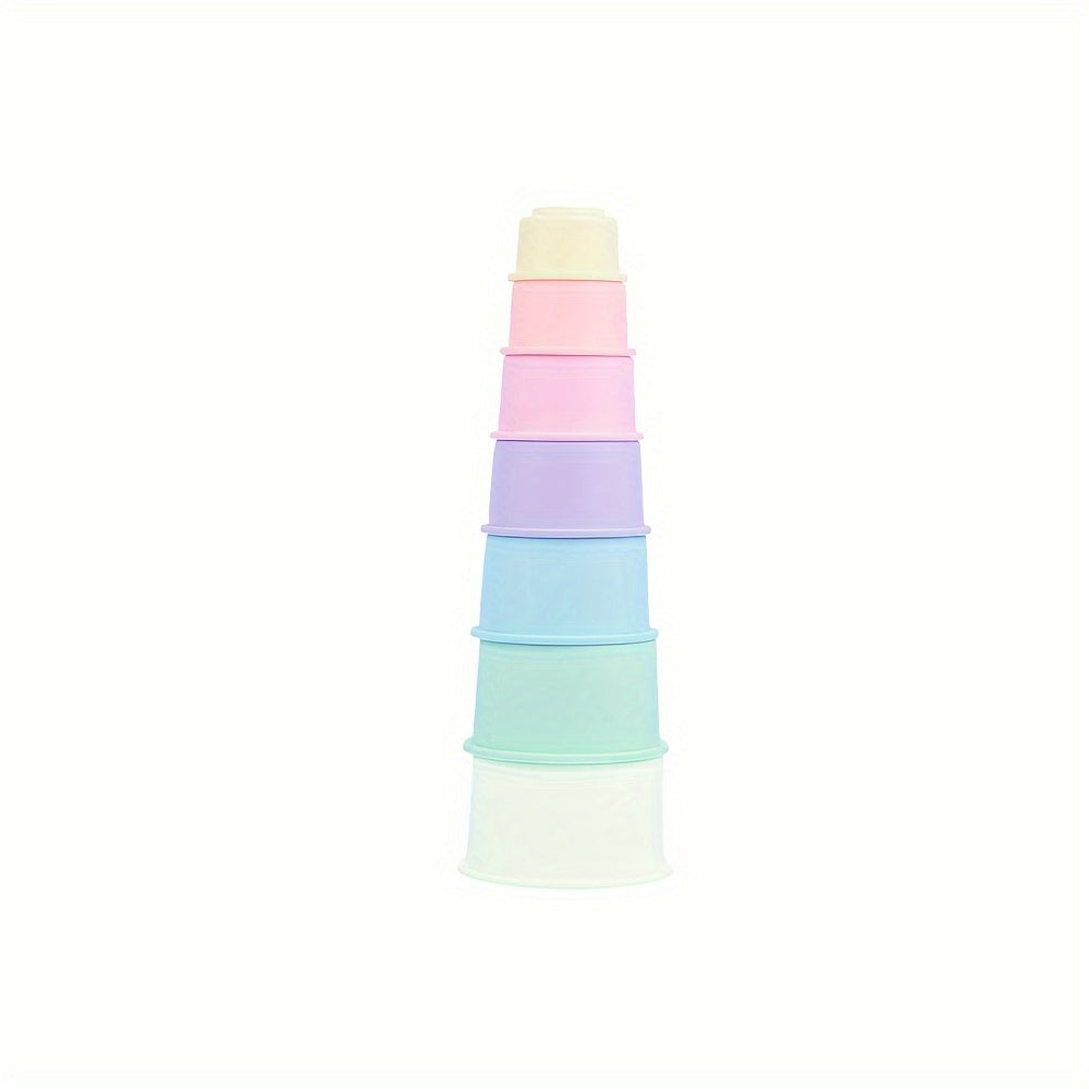 Silicone Sensory Water Cups Set - Educational Toy for Kids