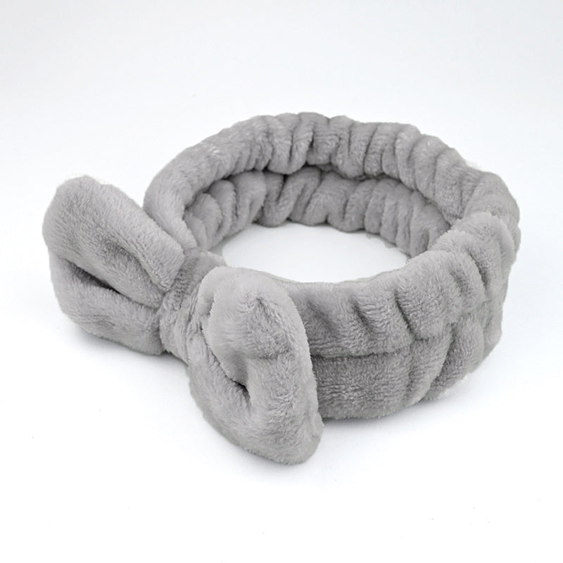 Plush Headband for Washing Face Spa Hairband 1pc
