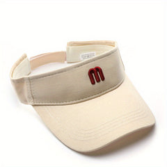 Embroidered Top Hat Baseball Cap Summer Sun Protection Sun Hat
