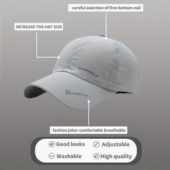 Unisex Sunshade Adjustable Baseball Cap for Outdoor Sport