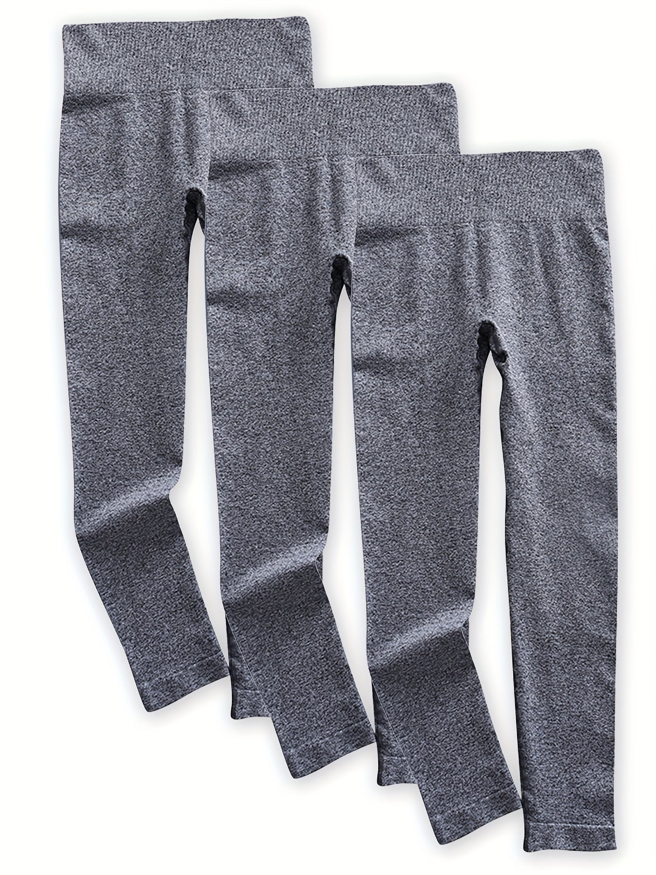 Solid Stretch Sports Leggings High Waist Running Workout Pants