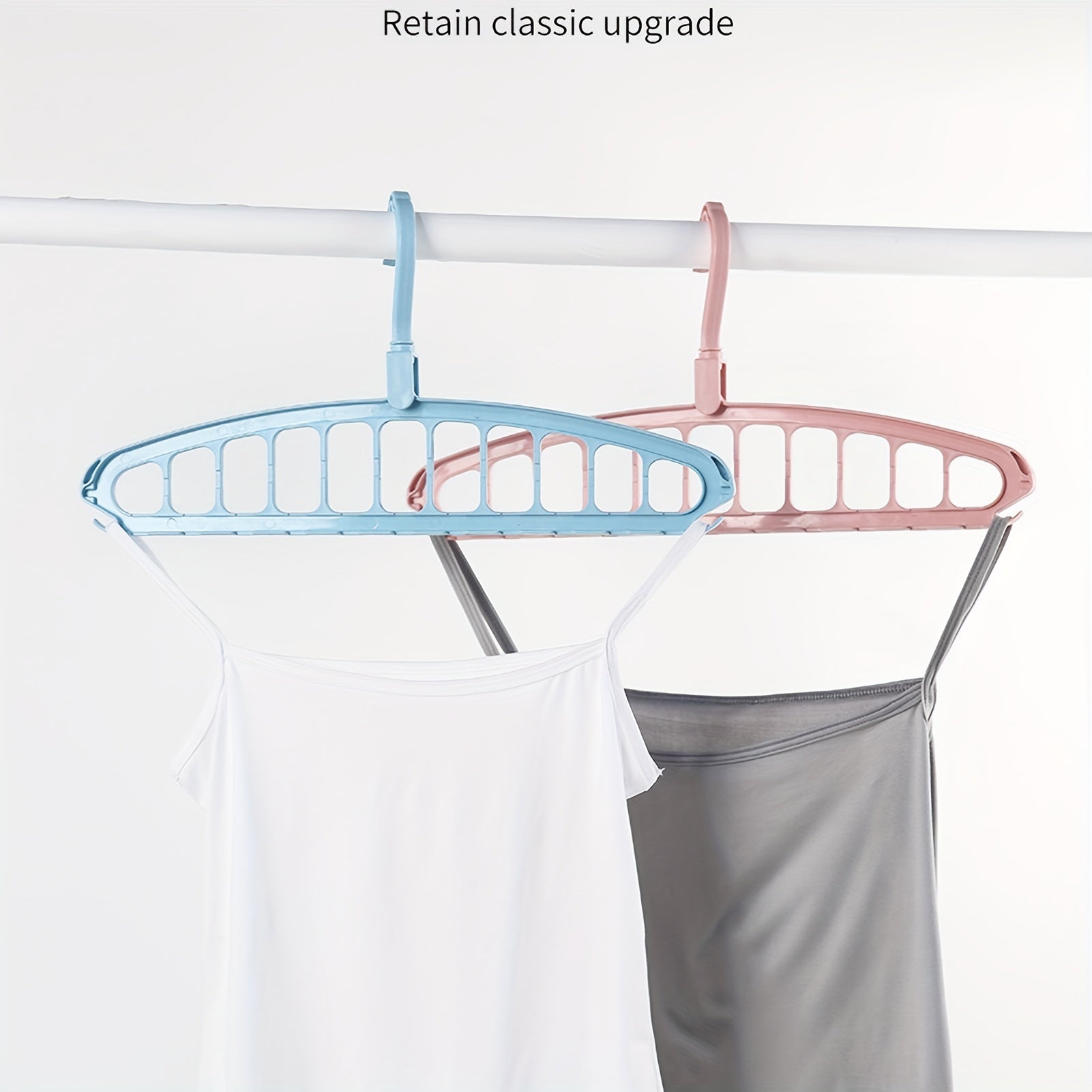 Kongduo Space Saving Vertical & Horizontal Hangers for Jackets, Shirts, Vests