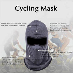 Windproof Ski Full Face Mask Balaclava Hood for Cold Weather