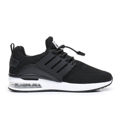 Men's Woven Knit Breathable Running Shoes Soft Sole Air Cushion Shoes