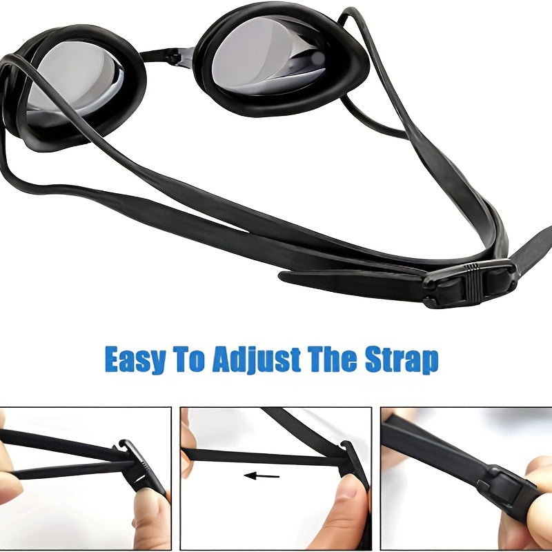 Unisex Anti Leaking Anti Fog UV Protection Swimming Goggles