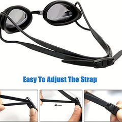 Unisex Anti Leaking Anti Fog UV Protection Swimming Goggles