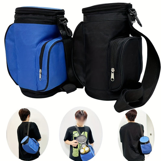 Insulated Lunch Bag Faux Leather Hand Washable Portable Ice Bag