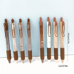 Good Looking Coffee Gel Pen Soft Grip School Office Supplies