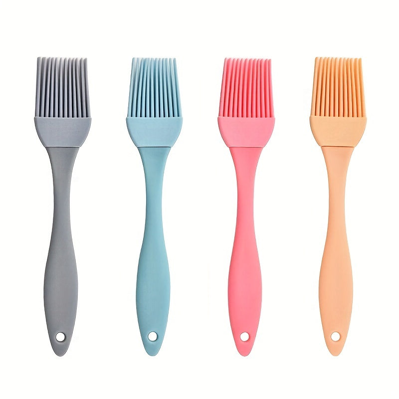 1pc Silicone Brush Household Seasoning Brush Split Type Brush Kitchen Food Brush