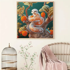 DIY Snake Pattern Diamond Art Kit for Home Decor