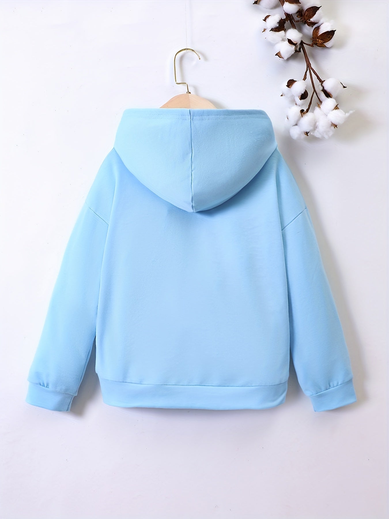 Girl's Cartoon Penguins Hoodie Top Sweatshirt