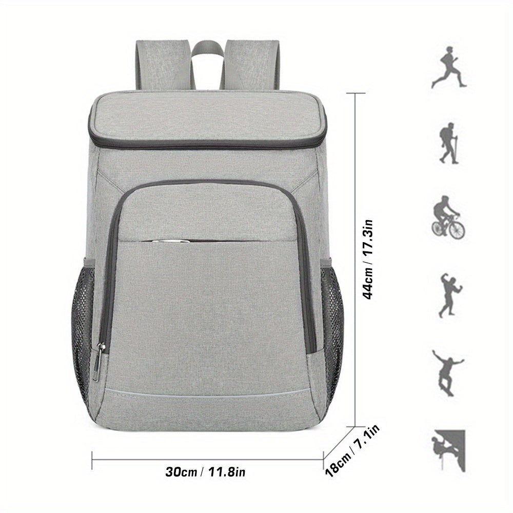 30L Cooler Backpack Insulated Lunch Bag for Outdoors