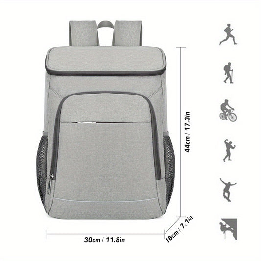 30L Cooler Backpack Insulated Lunch Bag for Outdoors