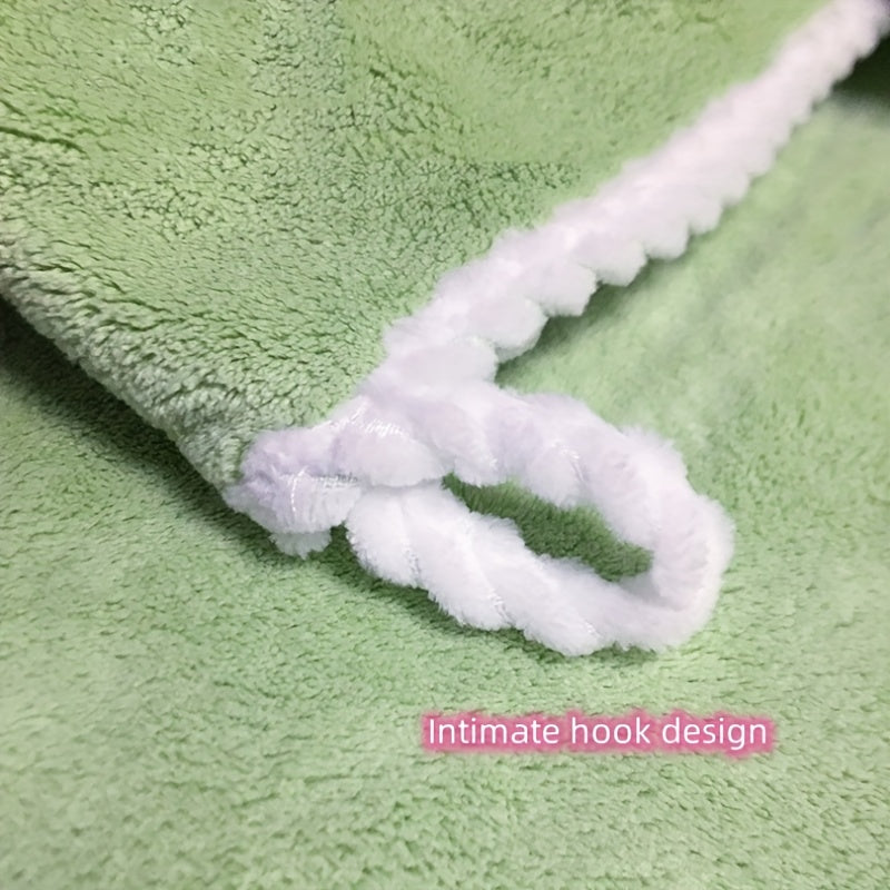 Embroidery Hand Towel Coral Fleece Quick-drying Soft Skin-friendly Face Towel