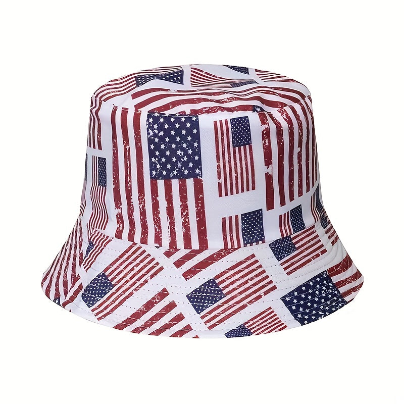 American Independence National Fisherman Hat Sunshade Hat For Men And Women