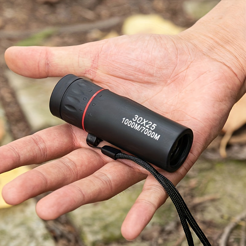 High Power Monocular Telescope for Outdoor Viewing