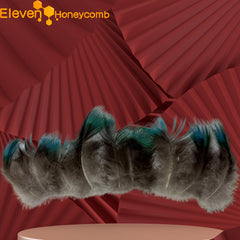 10pcs Bohemian Style Artificial Peacock Feathers for Wedding Decor DIY Projects