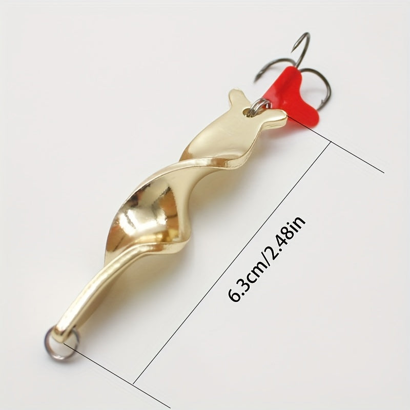 10g Metal Trolling Sequin Spinner Bait Spoon Lure