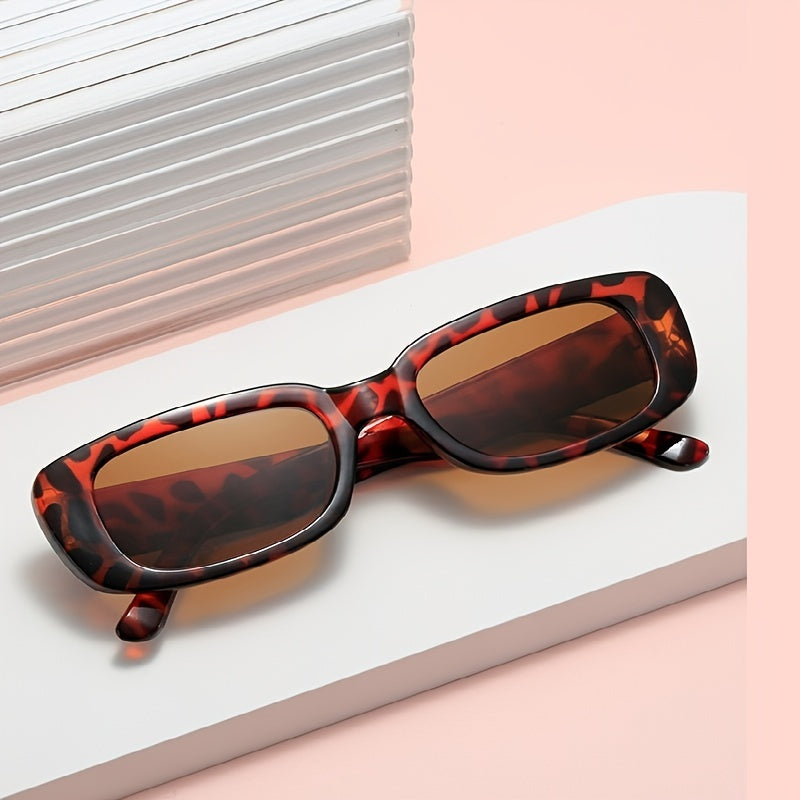 Oval Small Frame Sunglasses Tortoise Polarized UV Protection Eyeglasses