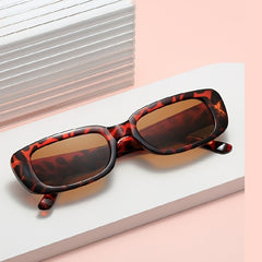 Oval Small Frame Sunglasses Tortoise Polarized UV Protection Eyeglasses