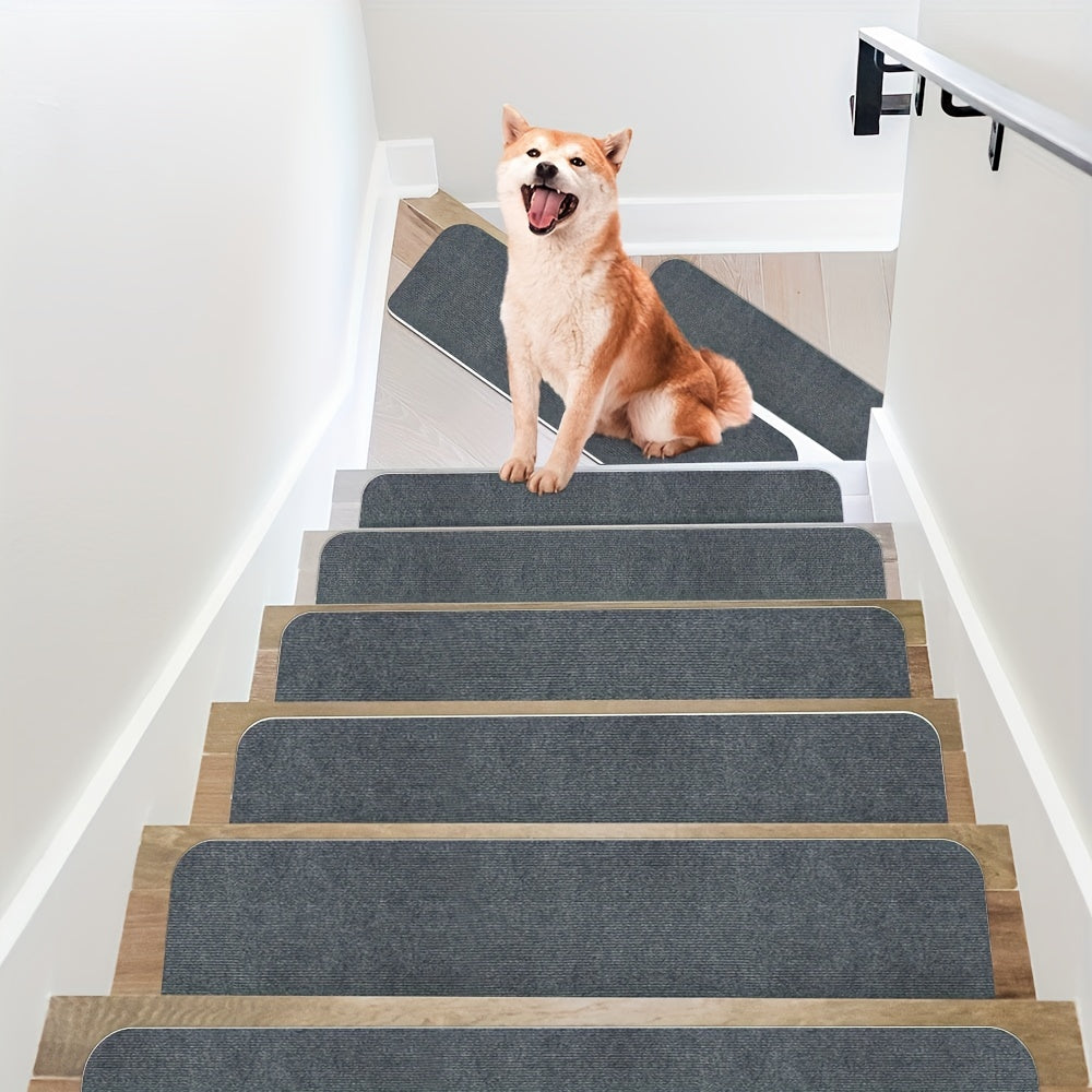 15pcs Non Slip Carpet Stair Treads for Wood Steps