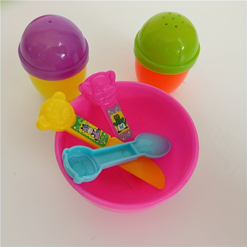 14pcs Colorful Play House Toys Set for Pretend Kitchen Tableware Fun