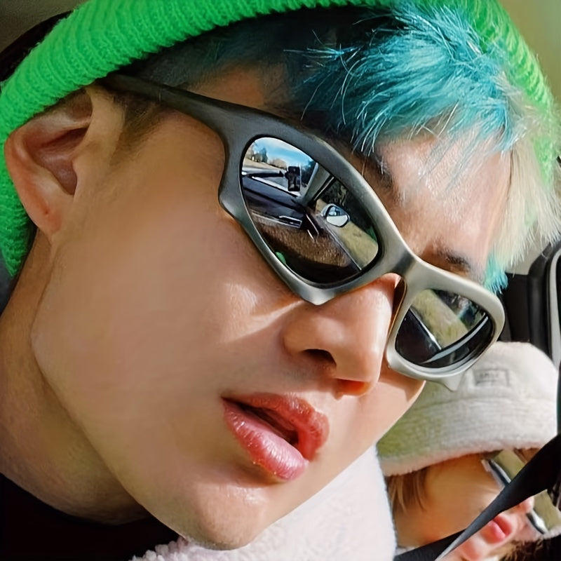Y2K Wrap Around Sunglasses UV400