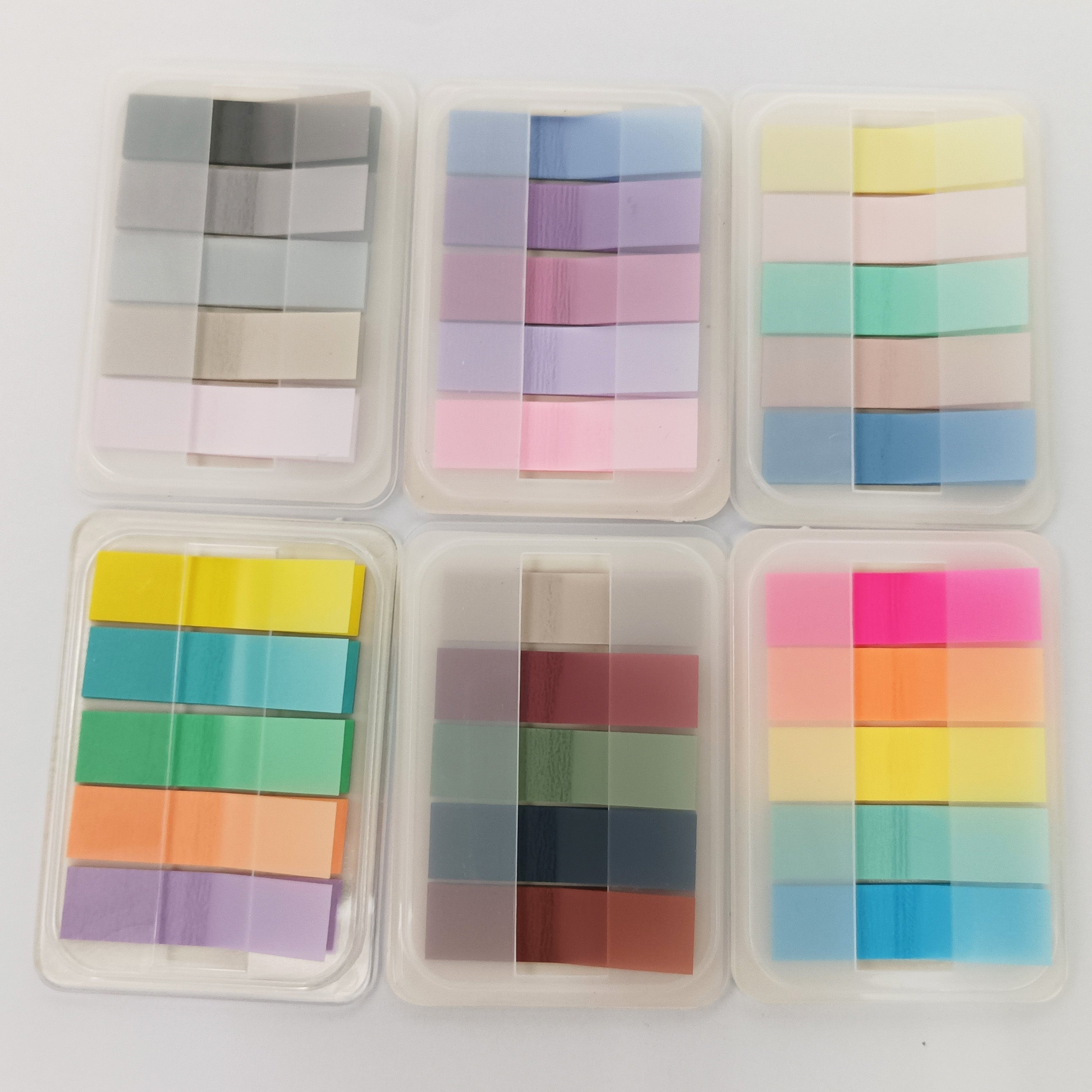 Pastel File Tabs Sticky Notes Flags Index Tabs for Annotating Books