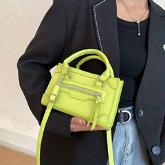 Y2K Style Crossbody Bag Top Handle Square Purse